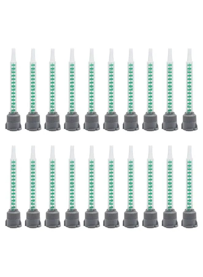 20Pcs Durable Plastic Epoxy Mixing Nozzle Tips With Measurement Scales - Image 1