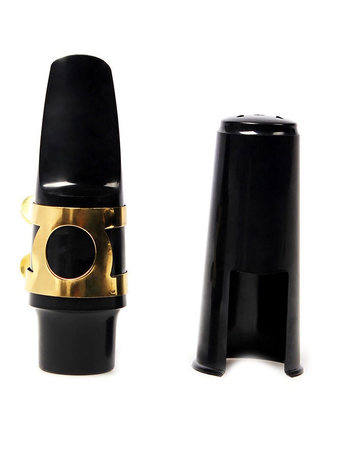 نيبمينينت قطعة فم لآلة الساكسفون ألتو ساكس مع غطاء معدني ومشبك وقصب، I921 - Image 2