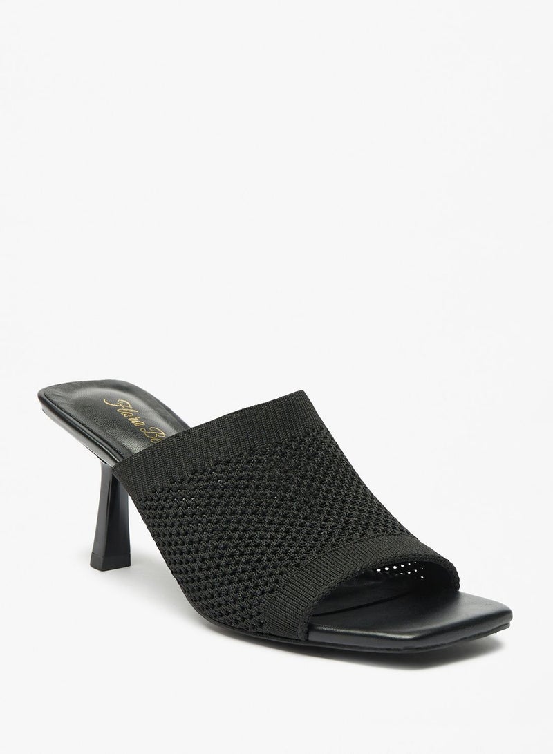 shoexpress One Strap Mid Heel Sandals - Image 2