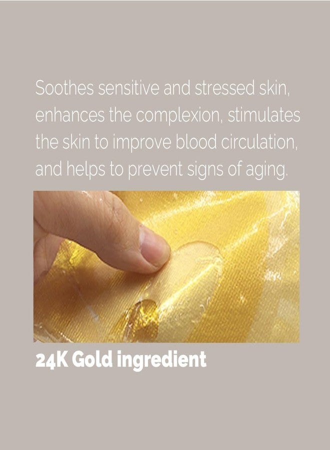 PRETTYSKIN 24K Gold Snail EGF & Placenta Hydrogel Mask Sheet (Pack of 5) - Image 2
