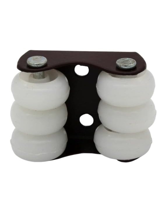 THOISEWELT Caster Wheel For Furniture Heavy Duty Round Wheel Moving Fix Plate Trolley  - Image 3
