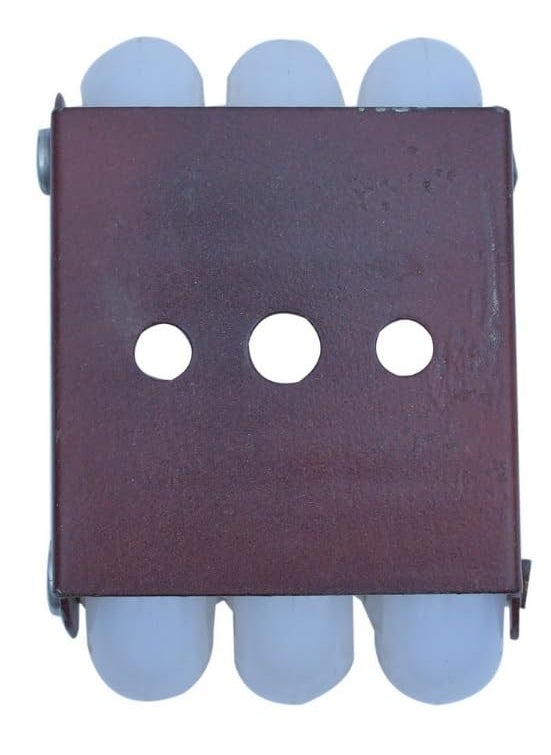 THOISEWELT Caster Wheel For Furniture Heavy Duty Round Wheel Moving Fix Plate Trolley  - Image 2