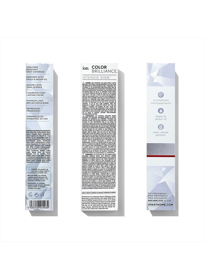 ION لون شعر كريمي دائم من أيون - أشقر نحاسي - Image 3