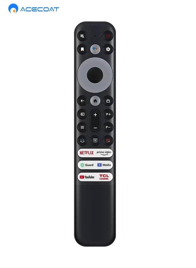 ACECOAT Replacement Universal Remote Control For TCL Mini-LED QLED 4K UHD Smart TV 75R646 65R646 55R646 75S546 65S546 55S546 50S546 43S446 50S446 55S446 65S446 75S446 85S446(No Voice Control) - Image 1
