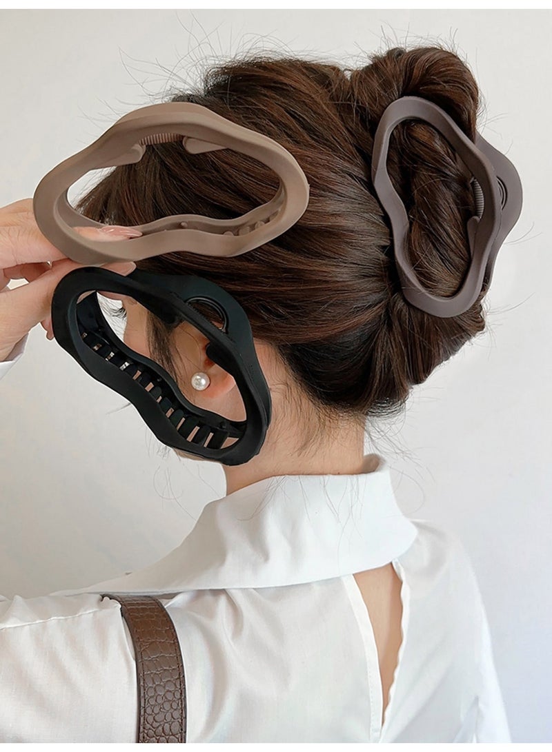 طقم 2 قطعه توكة وقفاش شعر ترندي – 6 ألوان عصريه مناسبة لكل أحتياجاتك - Image 1