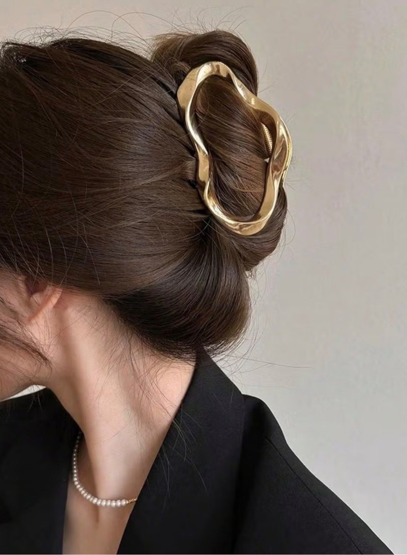 2-Piece Set of Trendy Hair Claws & Clips – 6 Modern Colors for All Your Needs - Image 2