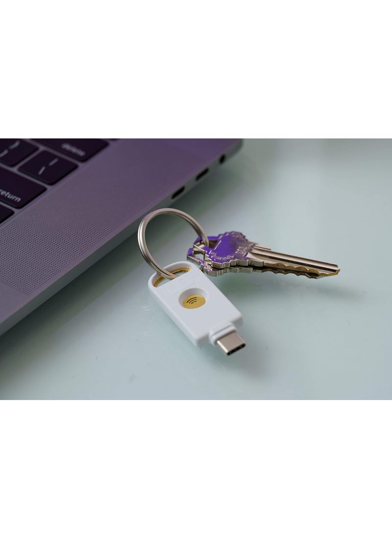 Identiv Identiv uTrust FIDO2 NFC Security Key USB-C (FIDO, FIDO2, U2F, WebAuthn)  - Image 2