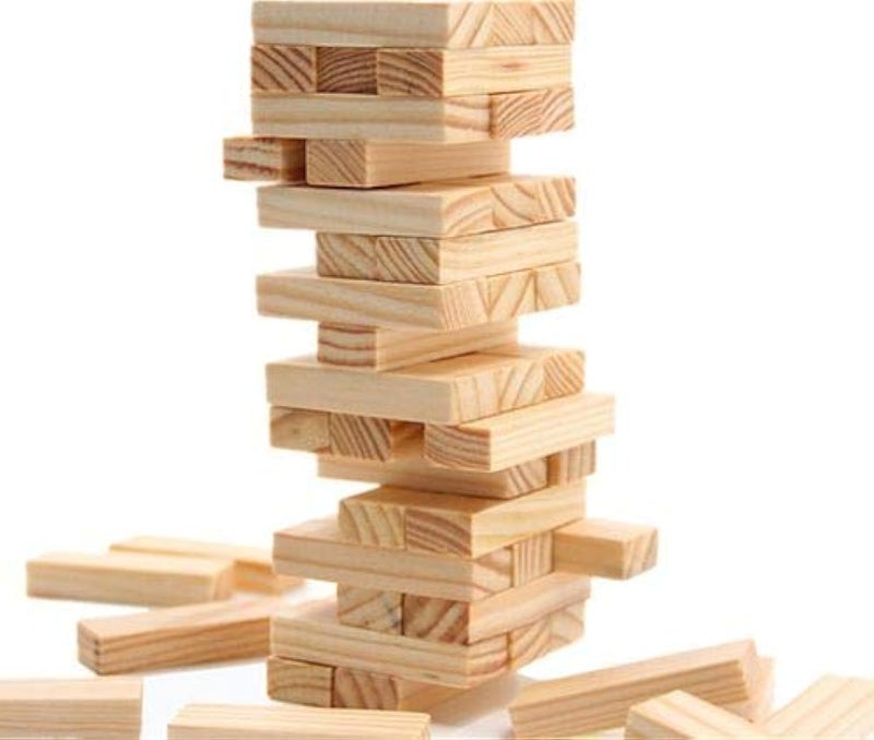 one year warranty_Pure Wood Stacked Wood Blocks Stacked High Child Educational Toys68633