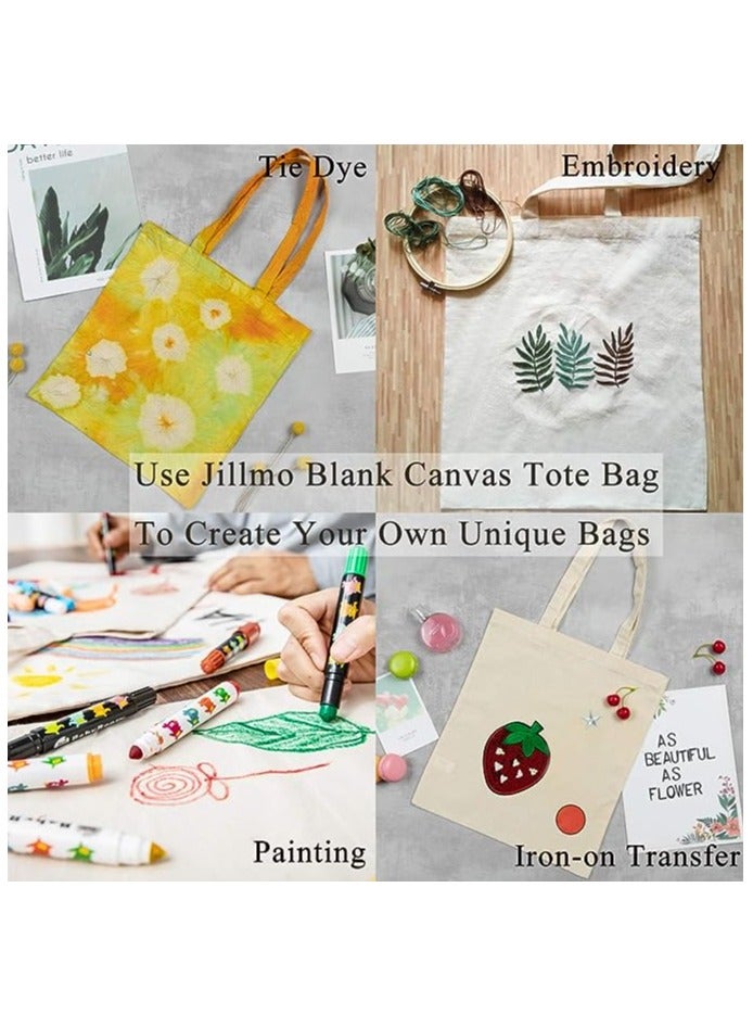 Carolina Cotton Tote Bag Pack of 10 - Image 3