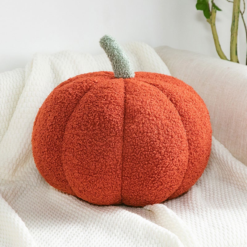 Nordic Ins Shaped Pillow Solid Color Living Room Bedroom Cute Flower Donut Pillow Plush Sofa Cushion - Image 1