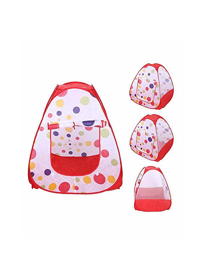 Loquat Polka Dot Printed Folding Tent With Ball Set 78x 78x 98cm - Image 2