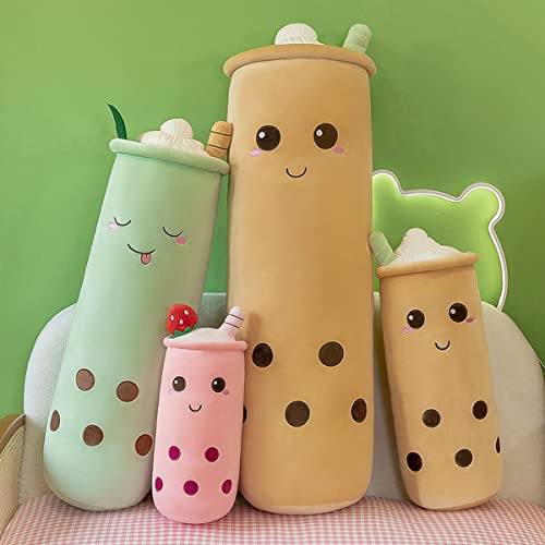 Rexinc Cute Plushies Boba Plush Boba Plushie Long Plush Pillow Bubble Tea Stuffed Animal Gift for Kids Adults (Long Brown Boba Plush,36 Inch) - Image 5