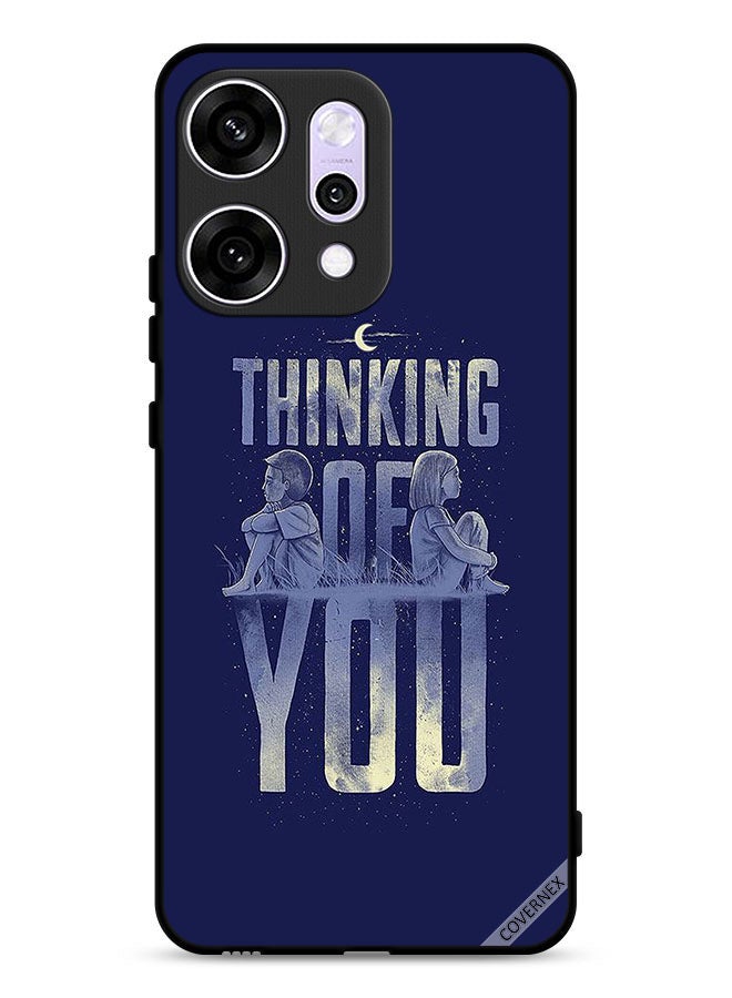 Covernex Oppo Reno14 Protective Case Cover Thinking Of You - Image 1