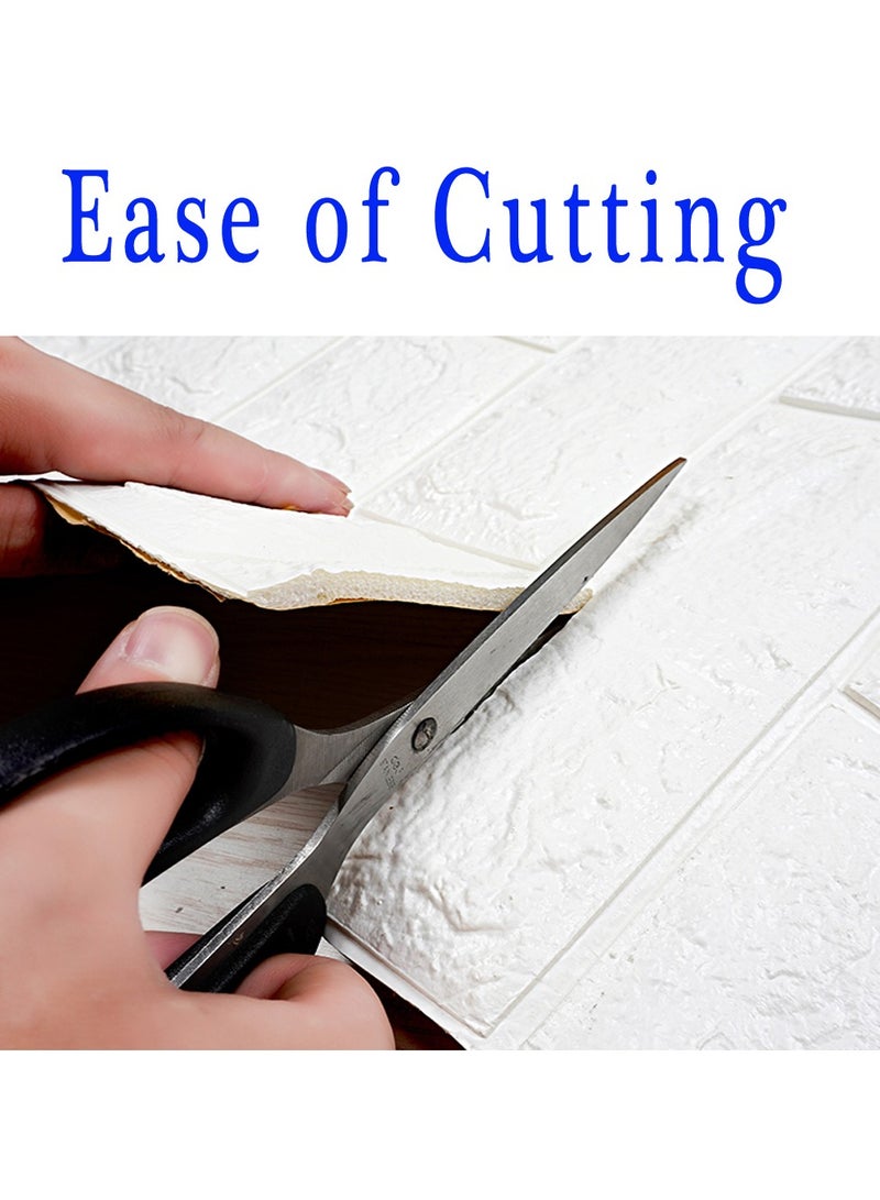 LINGWEI 10PCS 3D Brick Wall Stickers PE Foam Self Adhesive Wallpaper Removable and Waterproof Art Wall Tiles For Bedroom Living Room Background TV Decor - Image 5