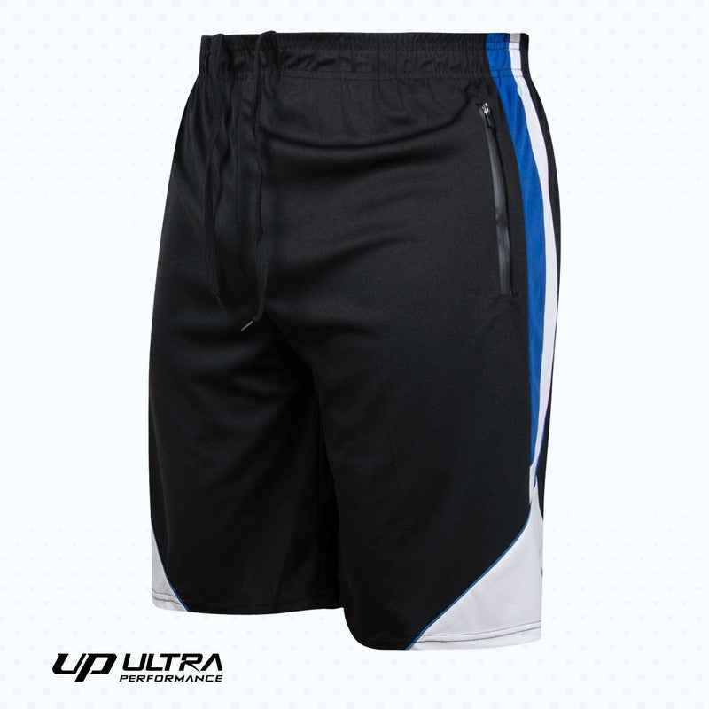 Ultra Performance شورتات رياضية للرجال 5 قطع عالية الأداء للجري، شورتات كرة سلة وصالة رياضية للرجال مع جيوب بسحاب - Image 3
