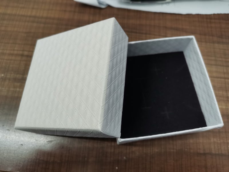 Laser Engraved Stainless Steel Keychain Bottle Opener White gift box
