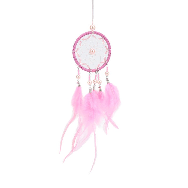 Dreamcatcher Premium Metal Feather Hanging Dreamcatcher - Durable Handmade Dreamcatcher for Car Rearview Mirror Home Decor - Image 5