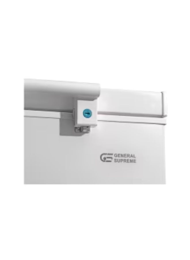 جنرال سوبريم فريزر افقي (3.5 قدم, 100 لتر), أبيض, GSHF121H - Image 3