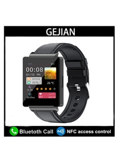 gejian NFC Smart Watch Men Women 1.85 Full Touch Screen Waterproof Sports Fitness Bracelet Bluetooth Call Smartwatch  - Image 1
