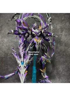 Generic (National Tide Dreams) Moto Nuclear Zhao Yun Lv Bu Ao Bing Gao Gao Bai Xueji Nazha White Tiger Assembled Random Plastic-Color:[light Ring*ma Chao] All The Best-wishing-dreaming And Fulfilling 77%  - Image 2
