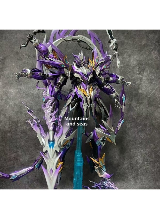 Generic - (National Tide Dreams) Moto Nuclear Zhao Yun Lv Bu Ao Bing Gao Gao Bai Xueji Nazha White Tiger Assembled Random Plastic-Color:[light Ring*ma Chao] All The Best-wishing-dreaming And Fulfilling 77% - Image 1