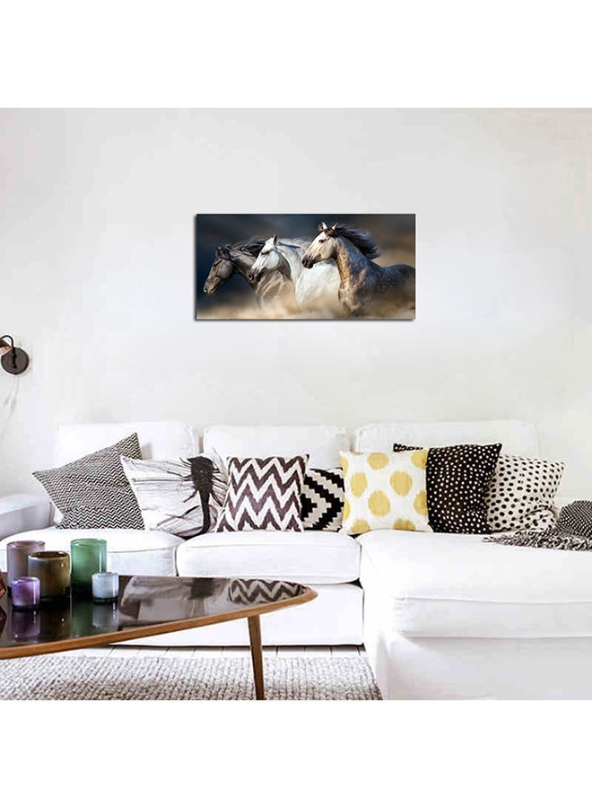 NIBEMINENT Horse Painting Multicolour 20x30cm - Image 2