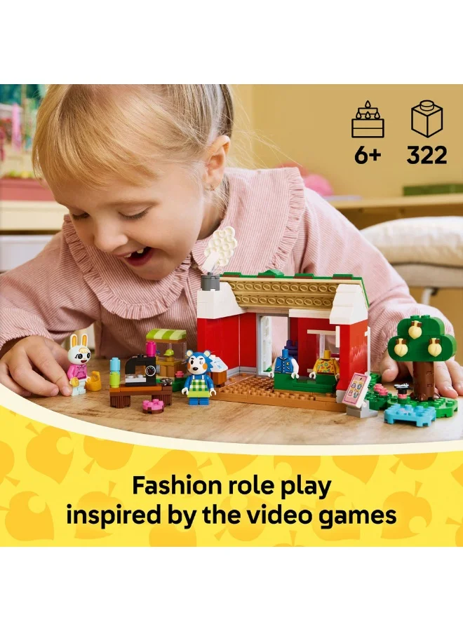 LEGO Animal Crossing Able Sisters Clothing Shop 77055 (322) Pieces