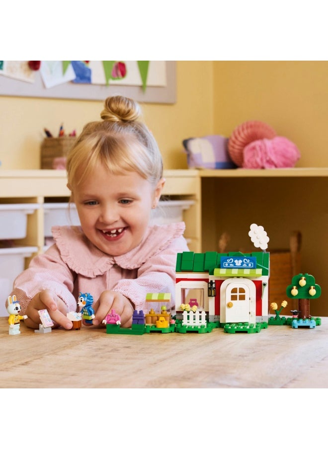 LEGO - Animal Crossing Able Sisters Clothing Shop Playset, Building Toy Set with 2 Characters to Inspire Creative Role Play, Birthday Gift for 6 Plus Year Old Girls, Boys and Gamers 77055 (322 pieces) - Image 1