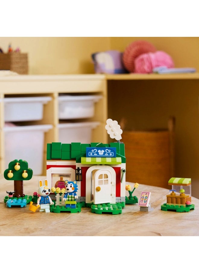 LEGO - Animal Crossing Able Sisters Clothing Shop Playset, Building Toy Set with 2 Characters to Inspire Creative Role Play, Birthday Gift for 6 Plus Year Old Girls, Boys and Gamers 77055 (322 pieces) - Image 1