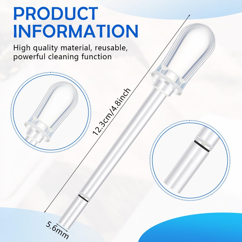 Gilprop Fountain Pen Cleaning Kit, New Efficient Pen Nibs Cleaner, Suitable for Cleaning Standard Size Fountain Pens(5.6mm) - Image 2
