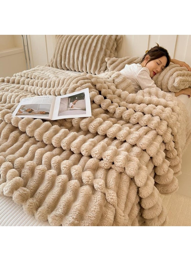 Plush Blanket Falei Plush Blanket Noon Sleeping Blanket Coral Velvet Cover Blanket Winter Thick Plush Blanket
