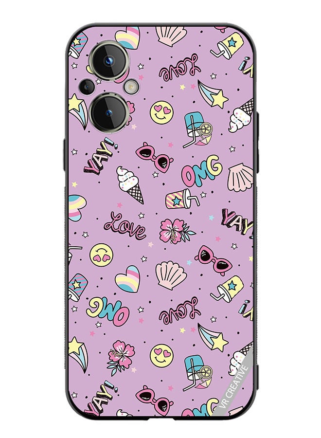 Protective Case Cover For OnePlus Nord N20 5G Cute Star Girl Design Multicolour