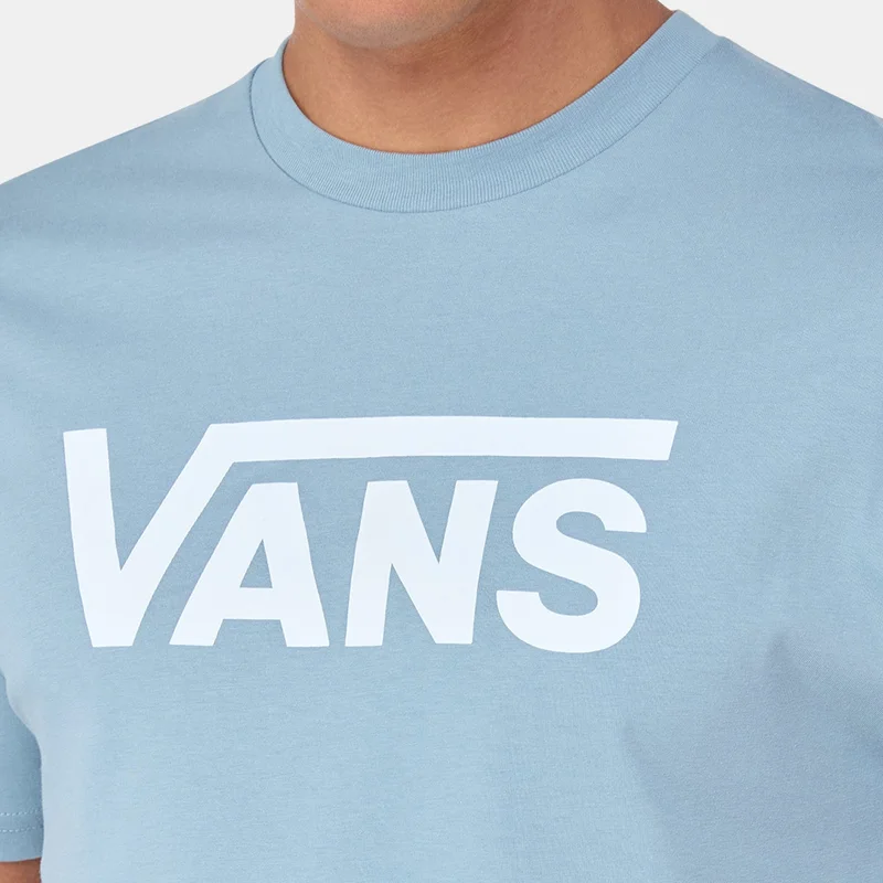 VANS Blue Men's Classic Logo T-Shirt for Men | Best Price UAE