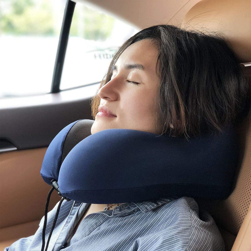 Dangfly Inflatable Travel Air Filled Pillow - Ultralight Camping Pillow for Lumbar Support - Compressible Neck Pillow for Camping, Hiking, and Travel (G Shape) - Image 2