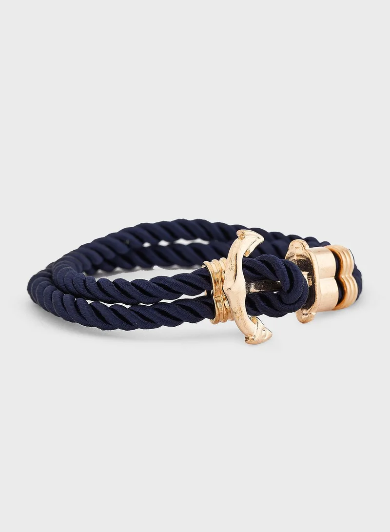 Seventy Five Anchor Bracelet