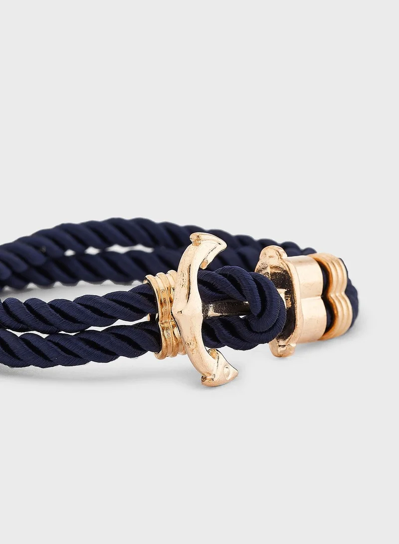 Seventy Five Anchor Bracelet