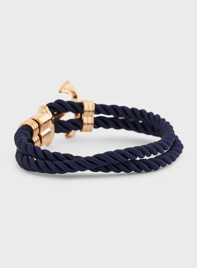 Seventy Five Anchor Bracelet