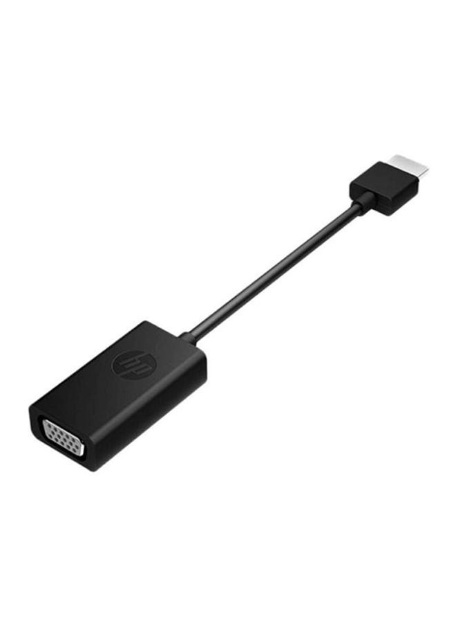 HP HDMI To VGA Adapter Black - Image 1
