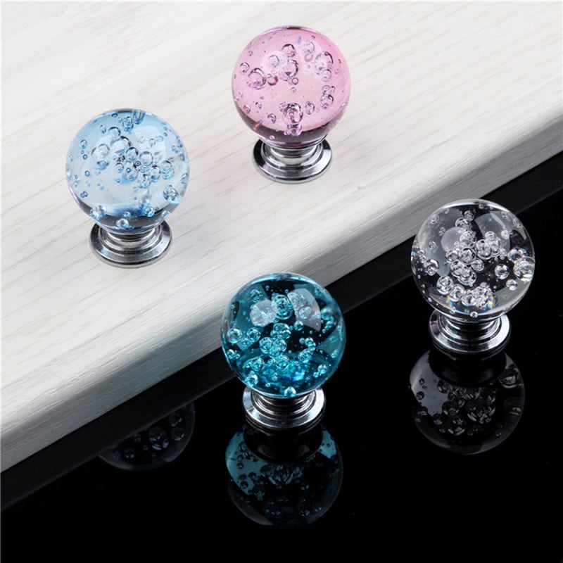 Yellow Crystal Pull Premium Aluminum Alloy Drawer Handle - Complete Screw Set For Effortless Installation Stylish Cabinet Knob for Furniture Upgrade - Image 5