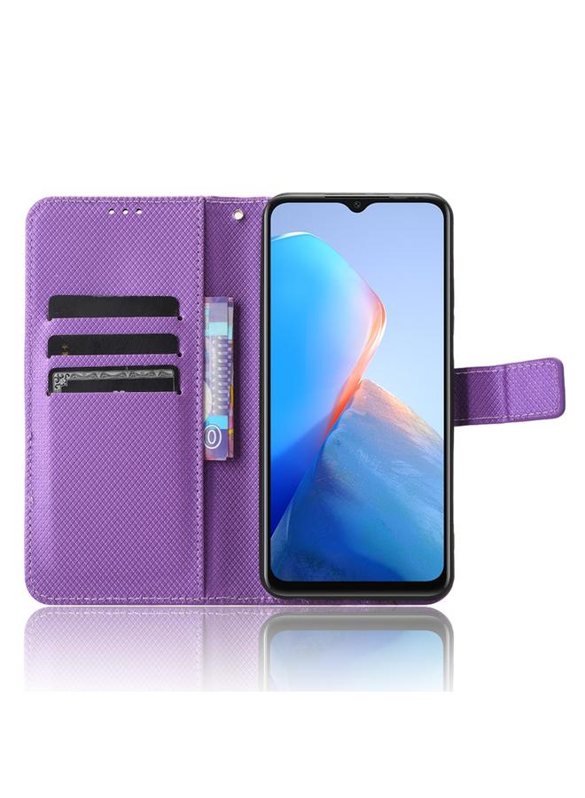 S-TOP Case For Infinix Smart 7 Plus Diamond Texture Leather Phone Case - Image 4