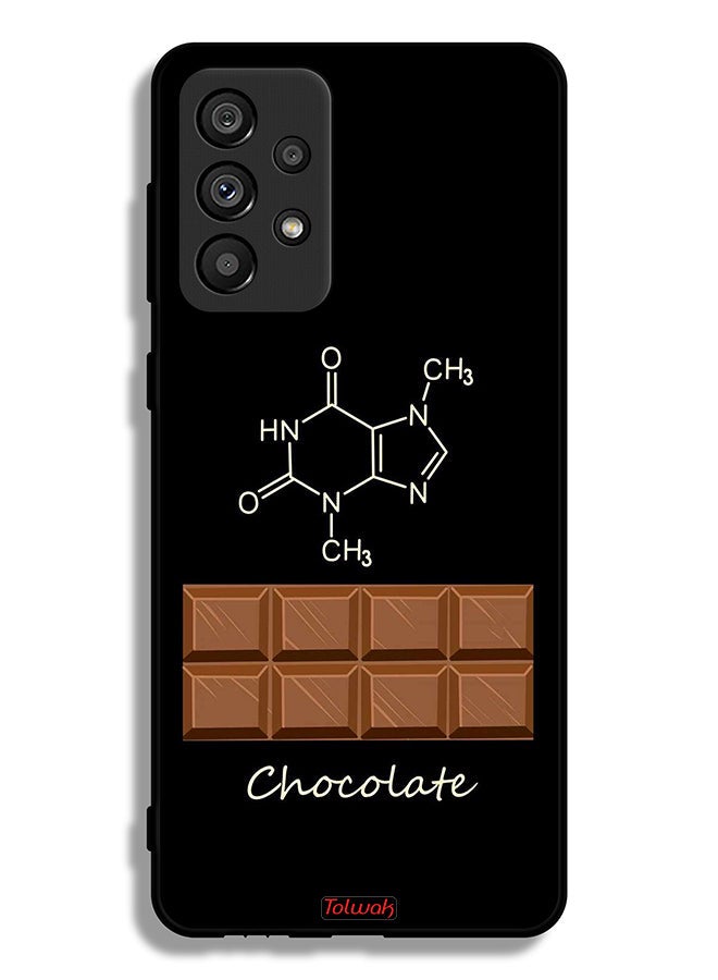 Tolwak Samsung Galaxy A73 5G Protective Case Cover Chocolate - Image 1