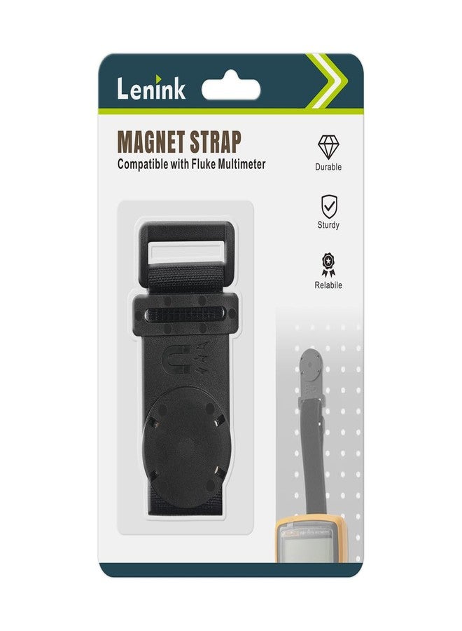Lenink Magnet Hanger Compatible with Fluke Instruments Multimeter, Magnetic Hanging Loop Strap Meter Magnet Hanger Kit - Image 1
