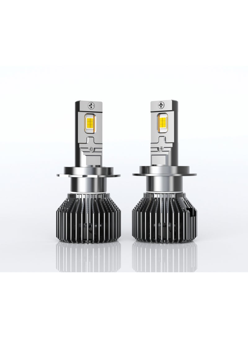 Generic K68-H7 LED Car Bulb,16000LM, 600% Brightness, 6,000K White,  2-Pack,9~16v  - Image 2