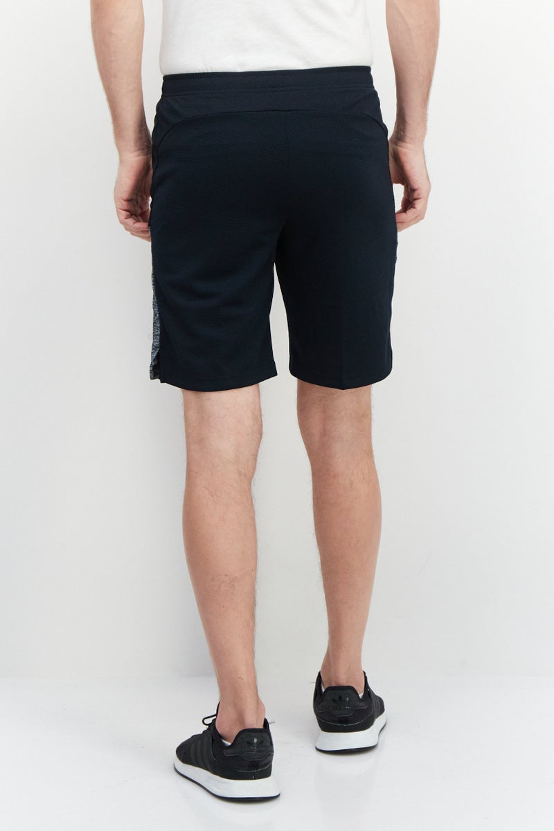 RBX Men Sportswear Fit Training Shorts, Dark Navy Combo - Image 4