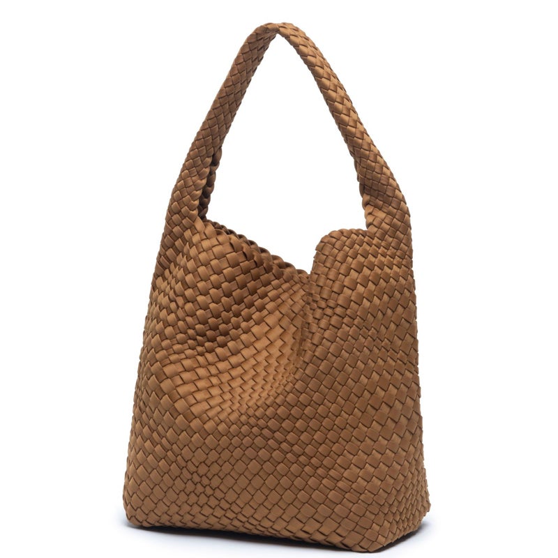 New Hand-Woven Bag Large Capacity Tote Bag Fashion Shoulder All-Match Underarm Bag Retro Style - Image 1
