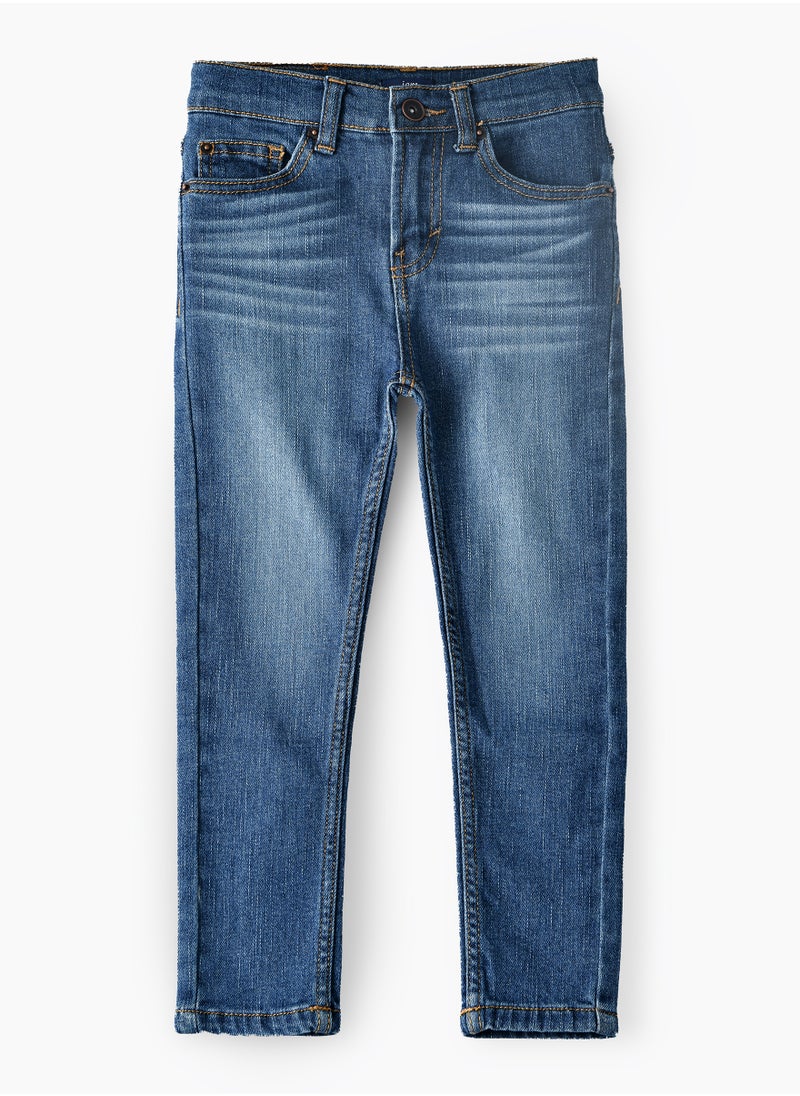 JAM Jam Boys Basic Denim Jeans, Soft and Comfortable Cotton-Blend Denim Jeans for Boys, Perfect for Everyday Wear  - Image 1