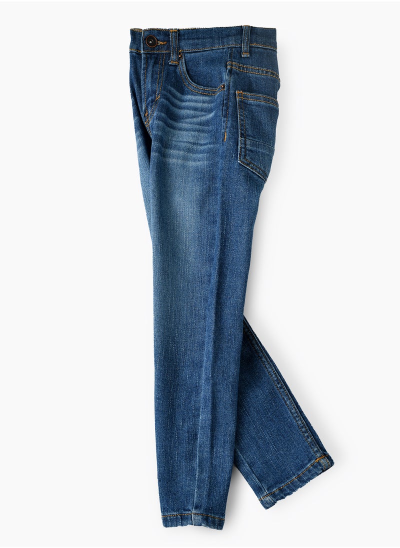JAM Jam Boys Basic Denim Jeans, Soft and Comfortable Cotton-Blend Denim Jeans for Boys, Perfect for Everyday Wear  - Image 3