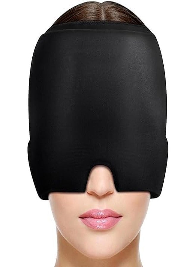 AMIRATE Migraine Relief Cap – Hot & Cold Therapy Headache Cap for Migraine, Sinus & Tension Relief | Thermax Gel Ice Head Wrap for Instant Comfort & Relaxation – Reusable Migraine Cap for Men & Women - Image 1