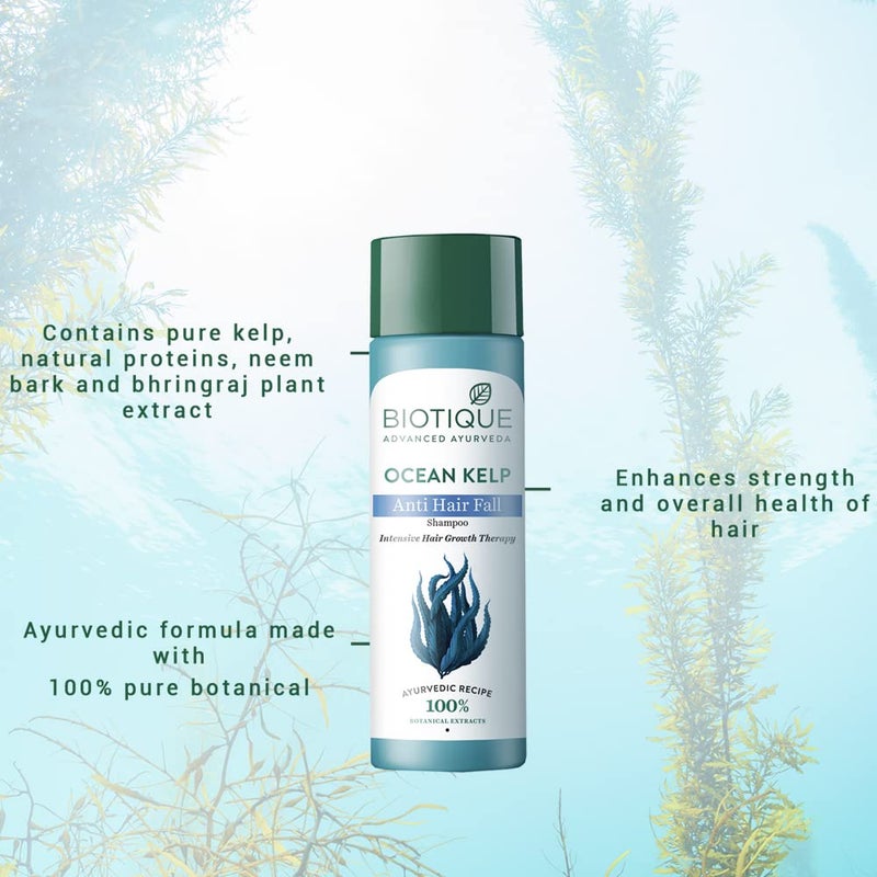 Biotique Bio Kelp Protein Shampoo For Falling Hair, 190 ml - Image 4