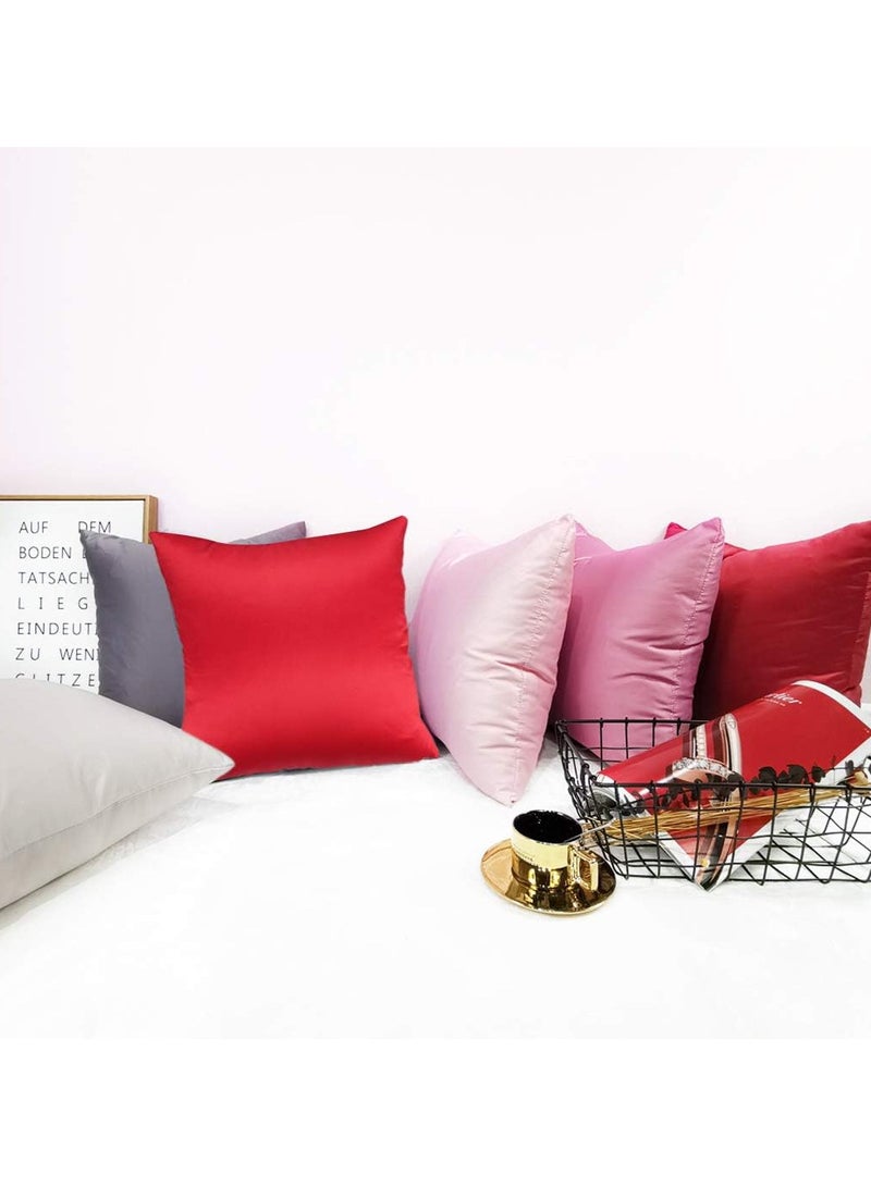 Totti  (45*45 cm)   طقم غطاء وسادة  من الساتان مكون من قطعتين  - Image 5